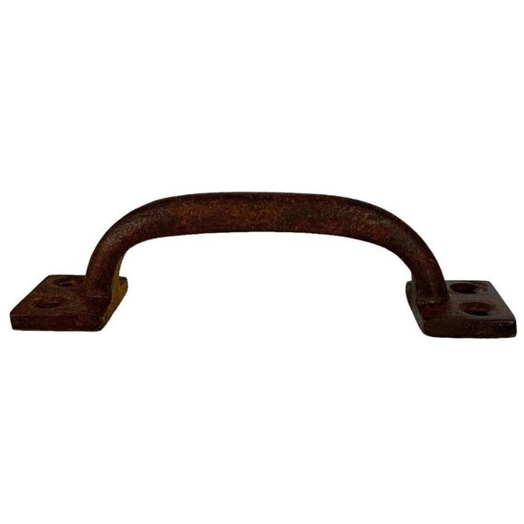 Cast Metal Rustic Drawer Pulls 4 Inches Long Box Of 10 Farmhouse Patina - Picture 6 of 8